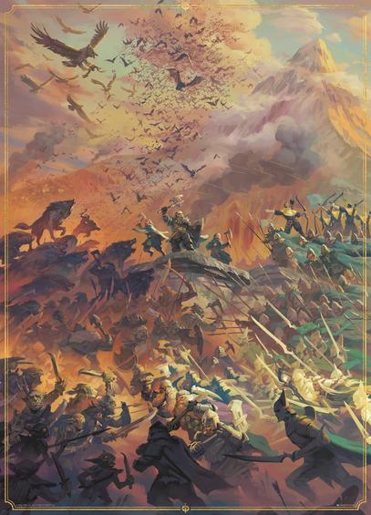 Battle of Five Armies epic scene
