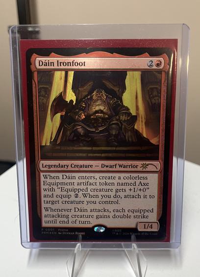 Dáin Ironfoot card art